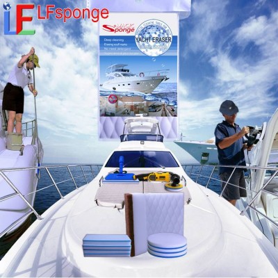 Chinese Import Cleaning Foam Sponge For Boat Wholesale Lfsponge Yacht Washing Pad Magic Melamine Sponge Car Accessories