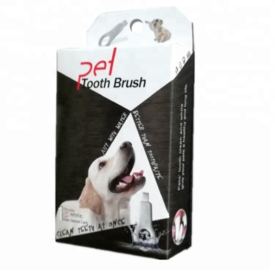 2020 pet products Grooming Kit dog  toothBrush Pet teeth cleaning kit Cleaning Tools Pet Supplies best selling products