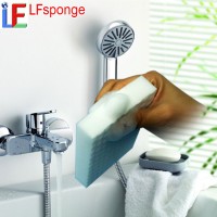 Hotel Bathroom Accessories Door Mirror Furniture Cleaning Sponge with Soap Cleaning Bathroom Melamine Eraser Soap Sponges